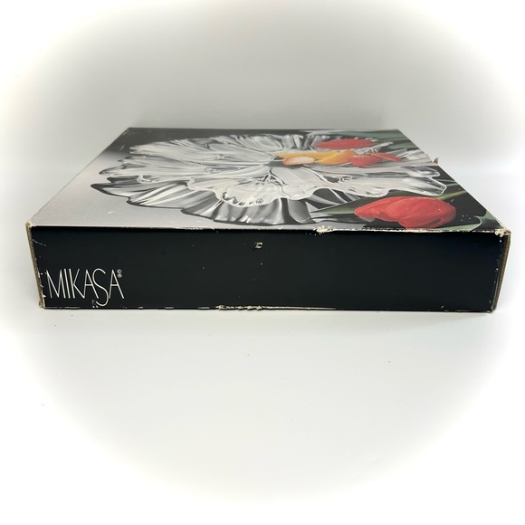 Mikasa Tulip Satin Platter Germany - Picture 5 of 7